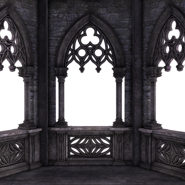 Кёльнский собор на белом фоне