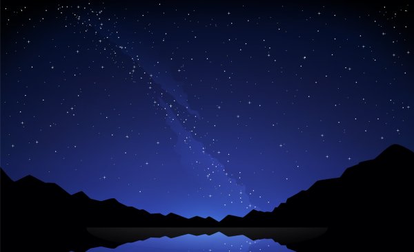 Звездное небо вектор