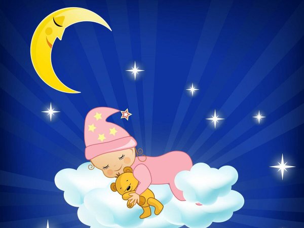 Малыш на облаке