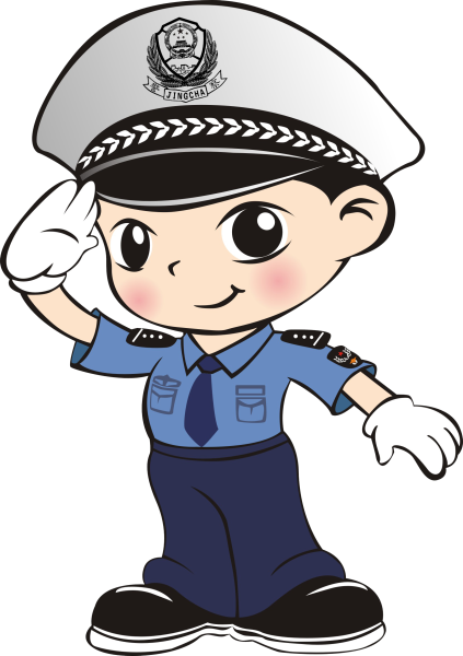 Мультяшный милиционер