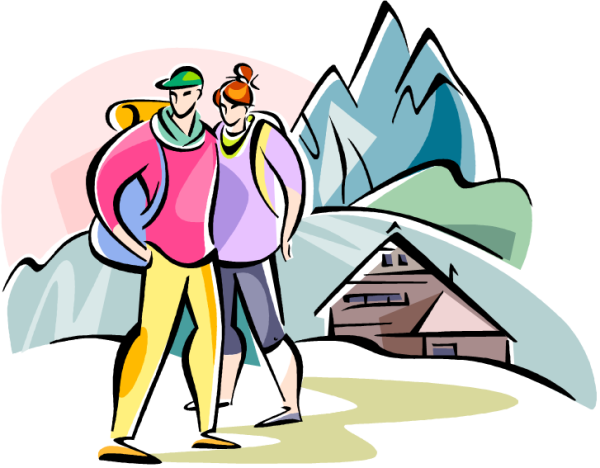 Дети туристы