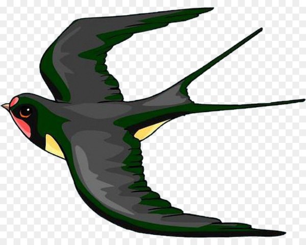 Ласточки мультяшные