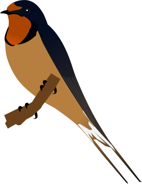 Ласточки мультяшные