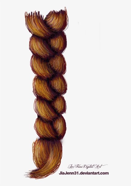 Коса мультяшная