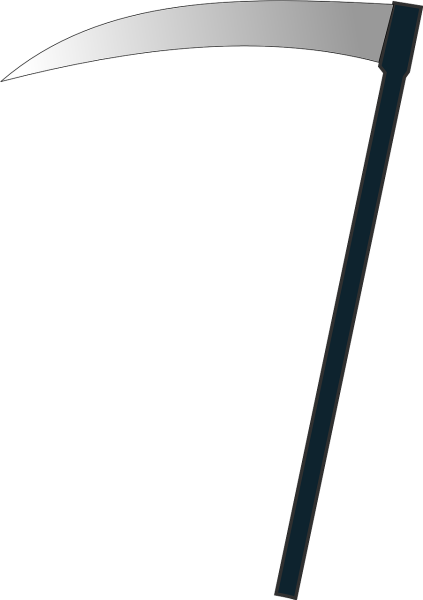 Коса на прозрачном фоне