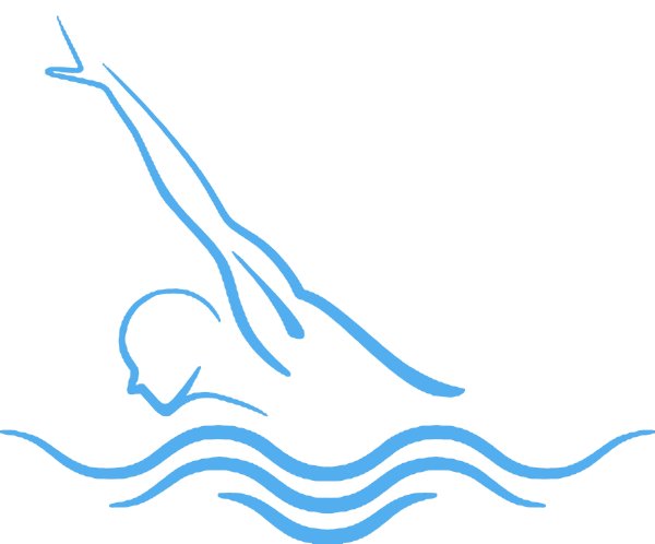 Пловец вектор