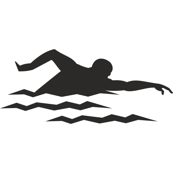 Мальчик плывет