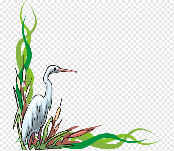 Аисты мультяшные