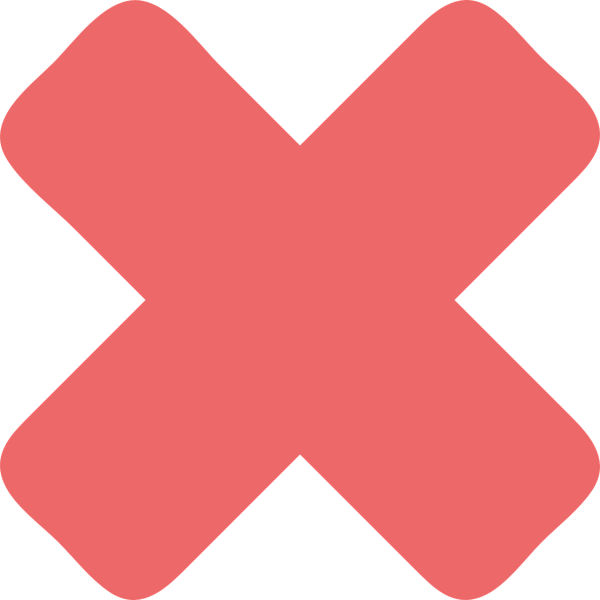 Крестик значок