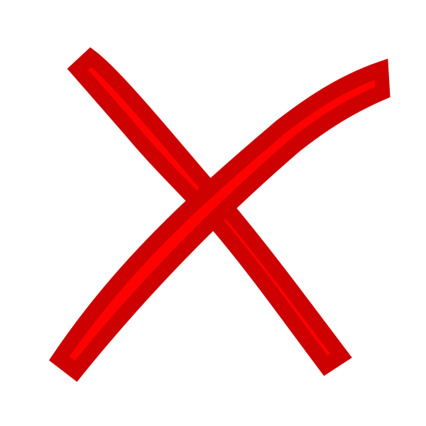 Крестик знак