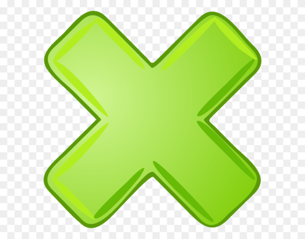 Знак умножения крестик