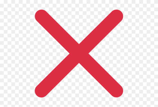 Крестик запрещено