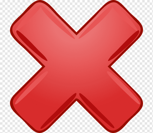 Крестик значок