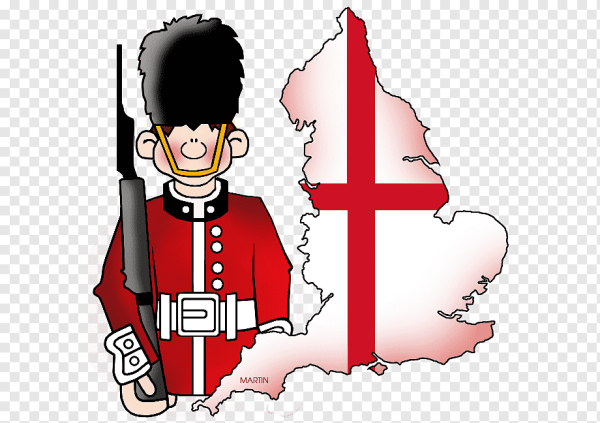 Англичанин на прозрачном фоне