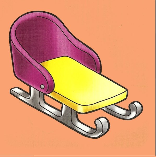 Сани для детского сада