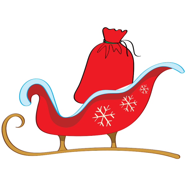 Сказочные сани Деда Мороза