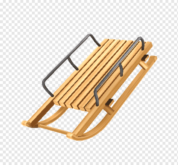 Сани без фона