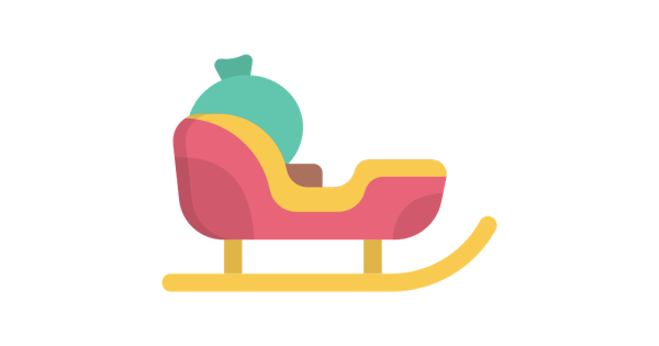 Санки мультяшный