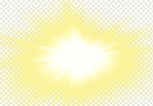 Яркий свет без фона