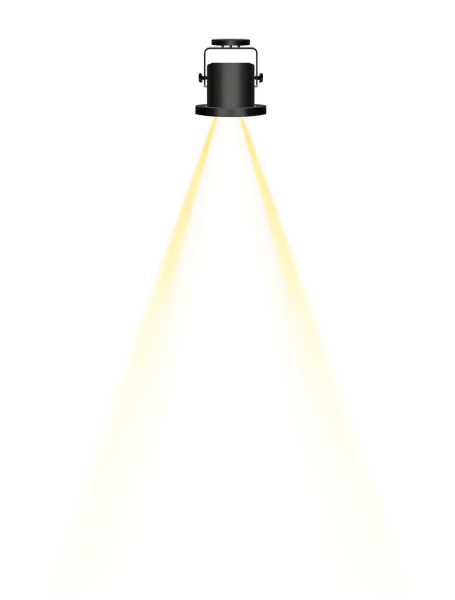 Свет от прожектора