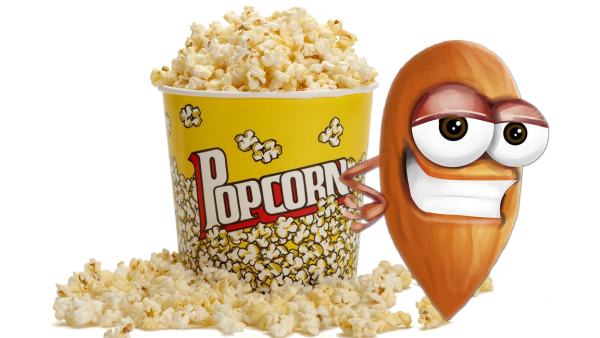 Попкорн в стакане