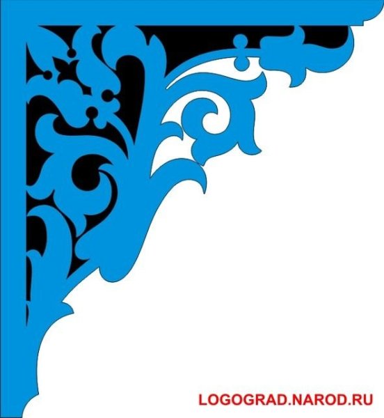 Ажурный треугольник вектор