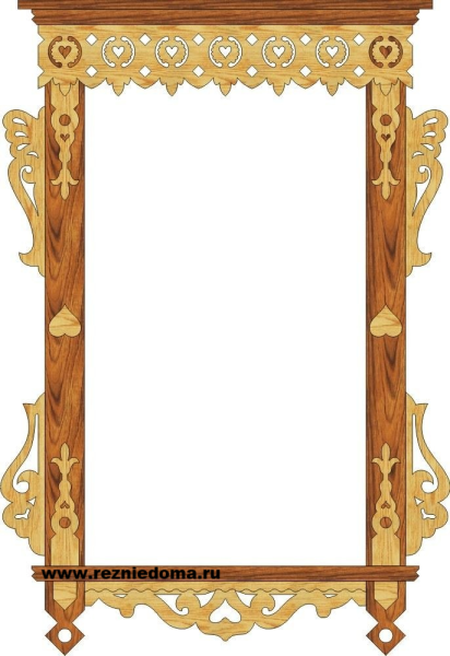 Резные наличники рамки