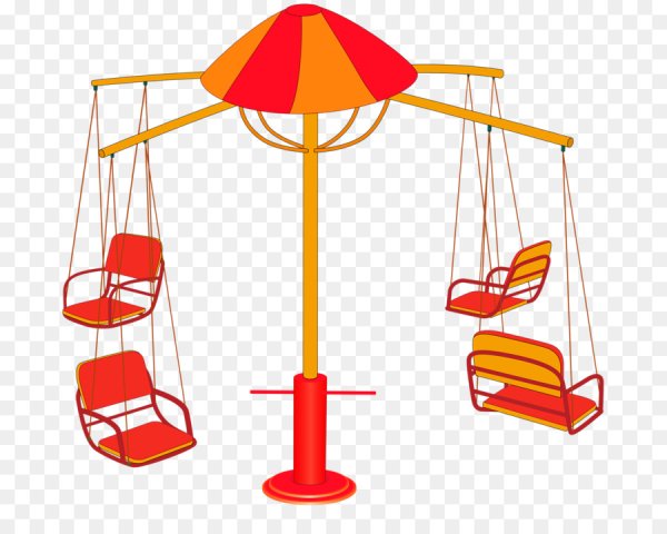 Карусель на прозрачном фоне