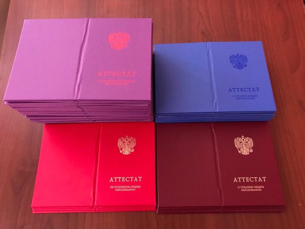 Красный аттестат за 9 класс