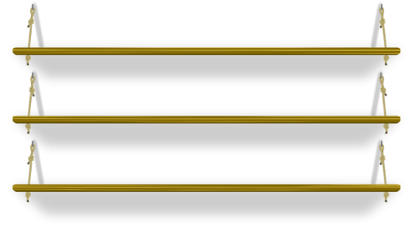 Полка на прозрачном фоне