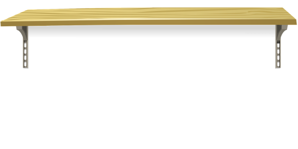 Полка без фона