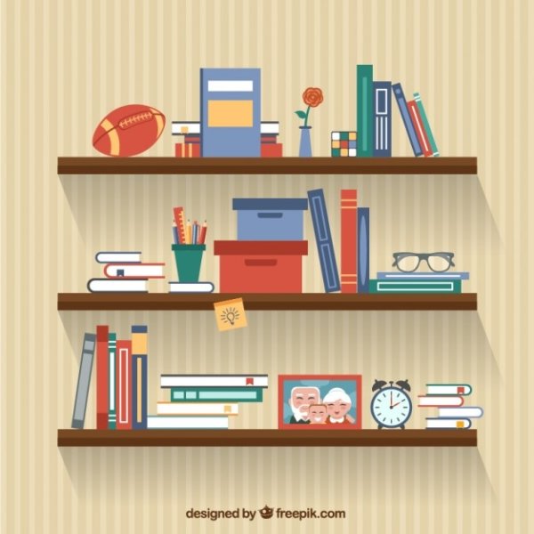 Иллюстрации по полочкам