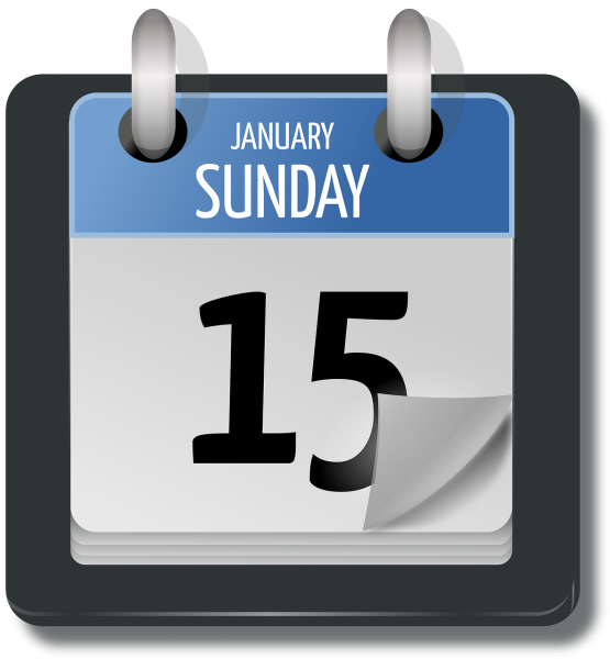 Листочки календаря