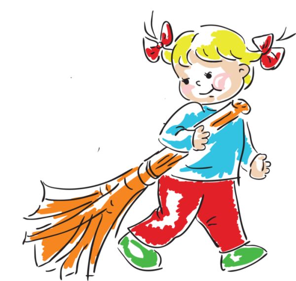 Мальчик с метлой