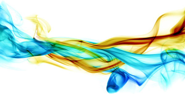 Разноцветные линии на прозрачном фоне