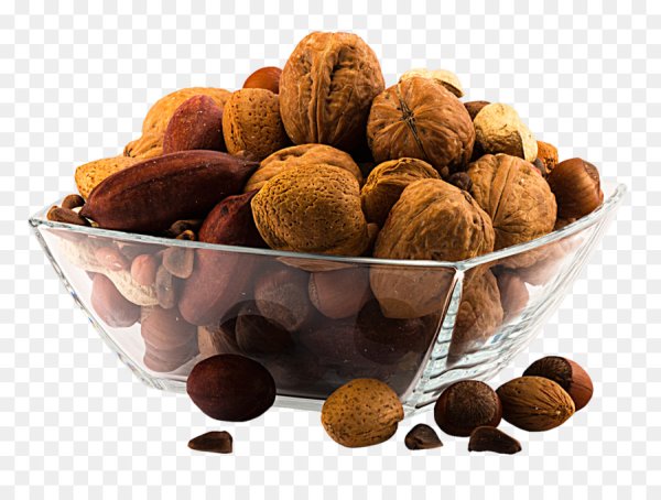 Орешки на прозрачном фоне
