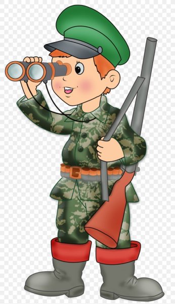 Солдат мультяшный