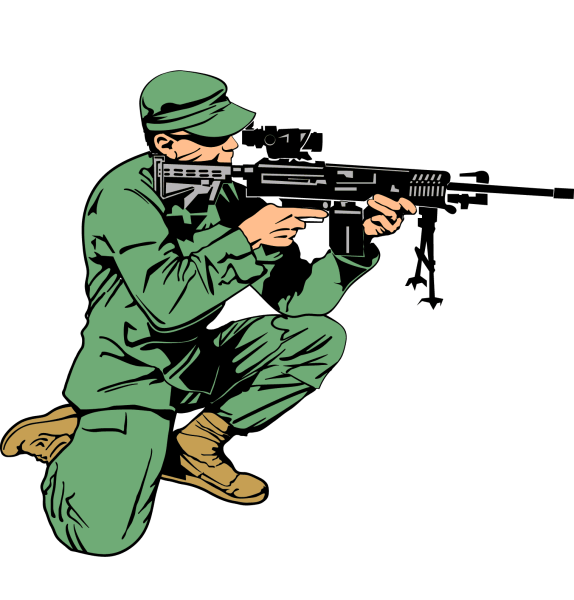 Солдат мультяшка