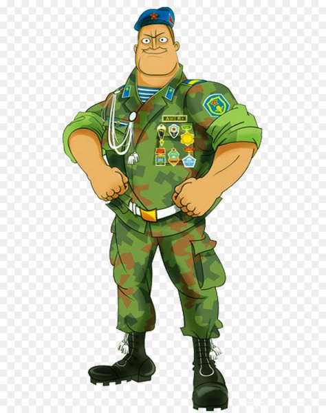 Анимашка солдат