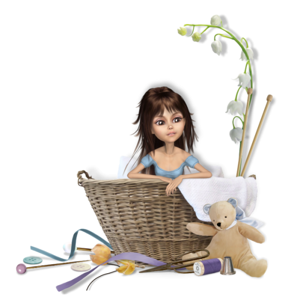 Девушка рукодельница