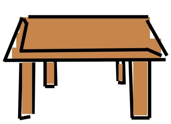 Парта рисунок