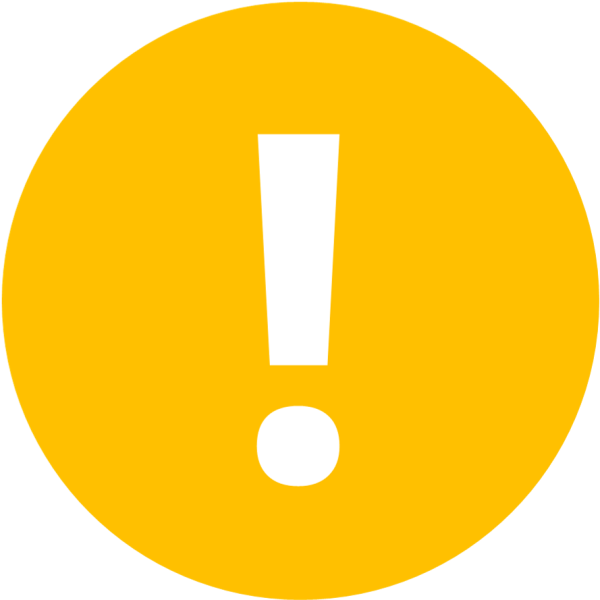 Желтый значок