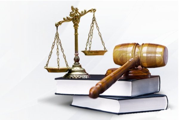 Юридические услуги на белом фоне