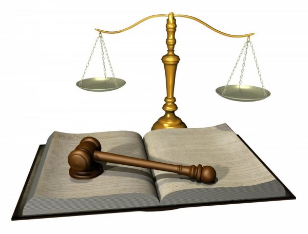 Юрист на прозрачном фоне