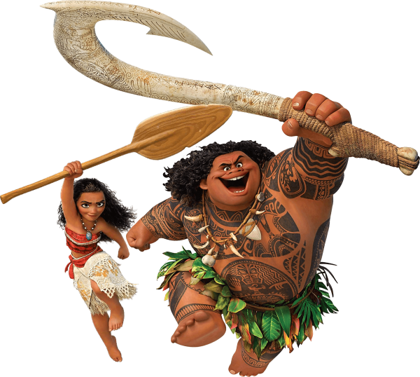 Моана и Мауи