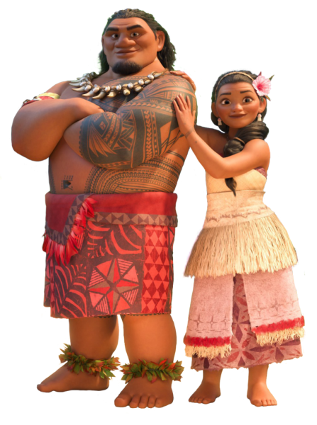 Персонажи мультфильма Моана