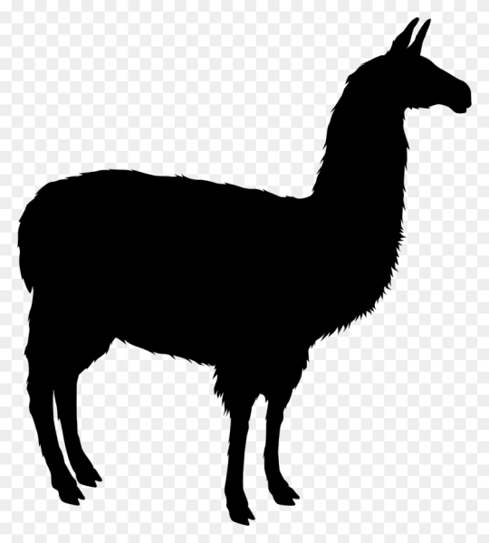 Лама альпака вектор