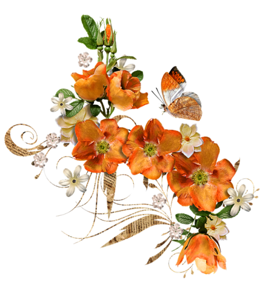 Прозрачные цветы