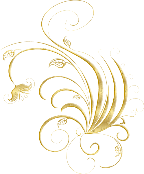 Красивые золотые узоры