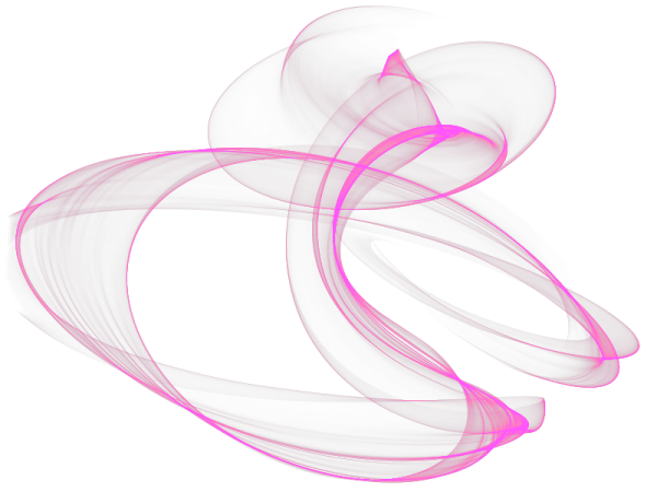 Абстракция на прозрачном фоне